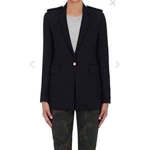 Rag & Bone Ashton Navy Single Button Blazer 6